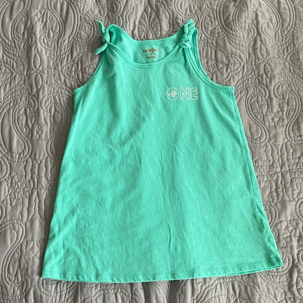 Turquoise tank top